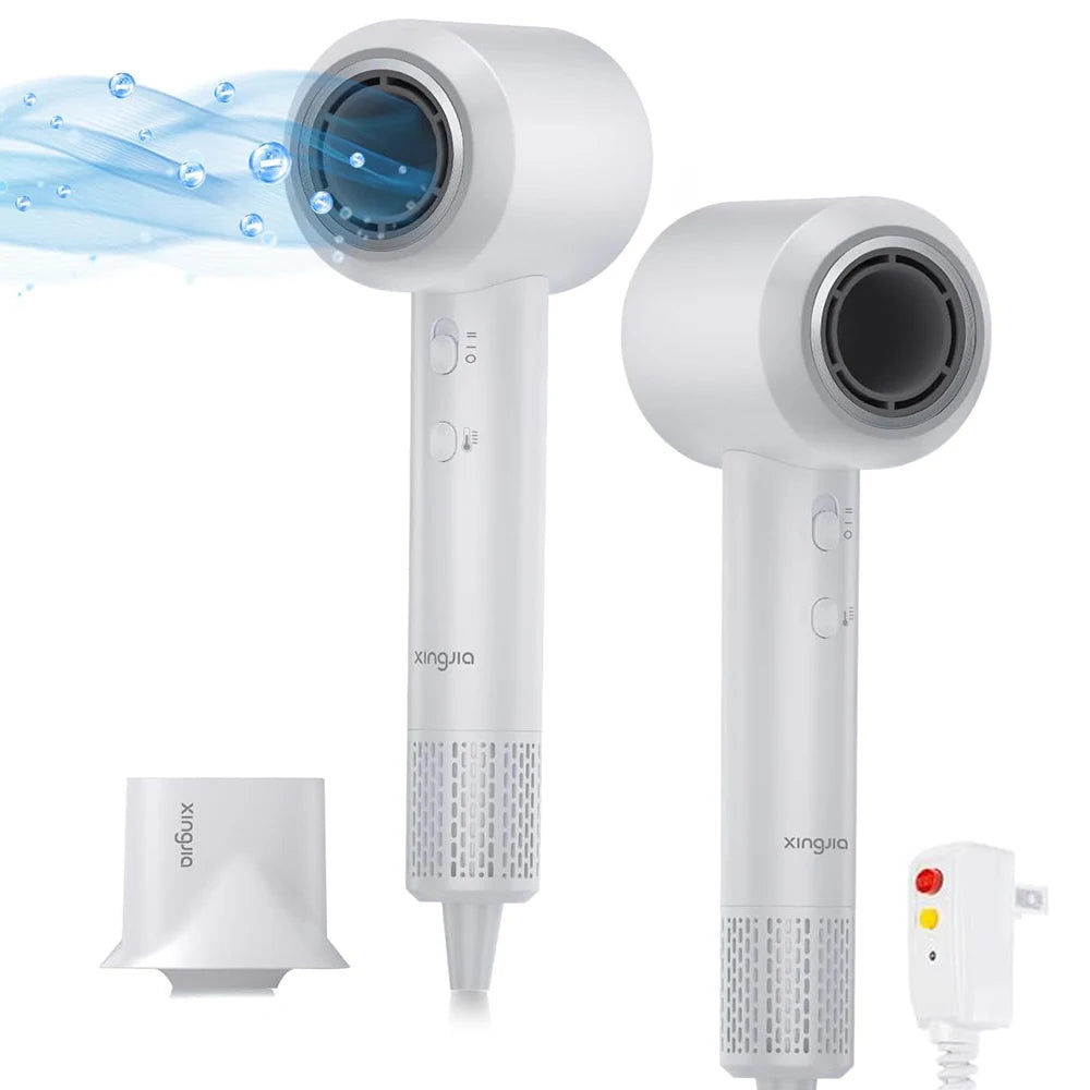 Electric High Speed Hair Dryer 110000RPM Brushless Negative Ions Blow Dryer 1500W Super Powerful Wind Lownoise Salon Hair Dryer